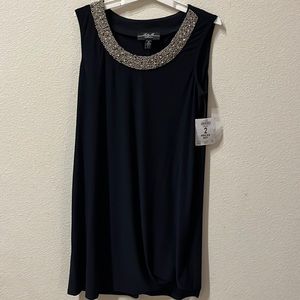 NWT R&M Sleeveless Navy Dress size 12